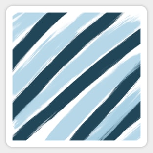 Abstract blue design Sticker